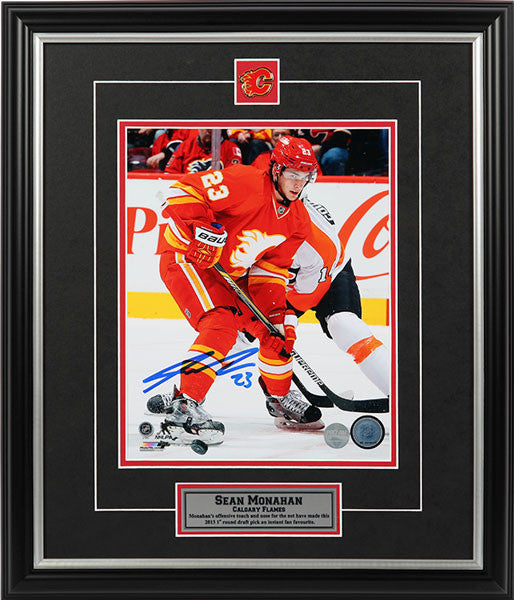 Sean Monahan Calgary Flames Autographed 8x10 Photo