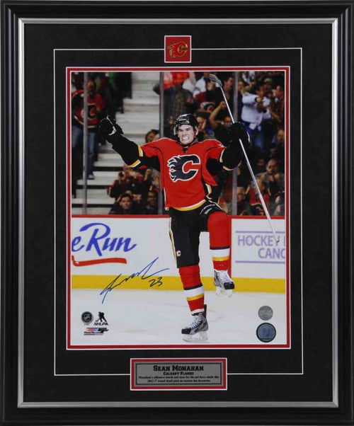 Sean Monahan Calgary Flames Autographed 11x14 Photo