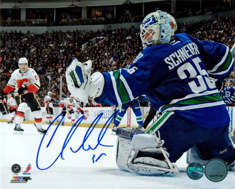 Cory Schneider Vancouver Canucks Autographed 8x10 Photo