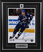 Trevor Linden Signed Vancouver Canucks Looking Up Ice 11x14 Photo