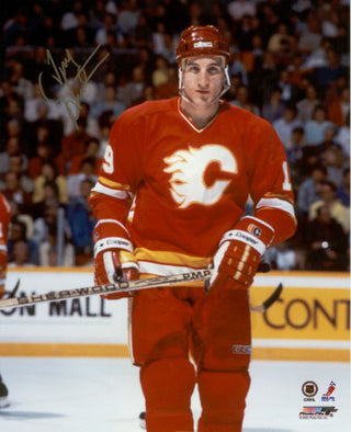 Tim Hunter Calgary Flames Autographed 8x10 Photo