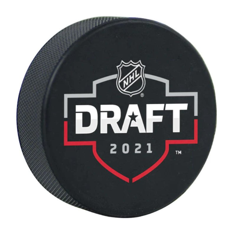 2021 NHL Draft Unsigned Puck