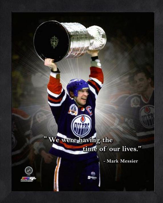 Mark Messier Edmonton Oilers 11x14 Pro Quote
