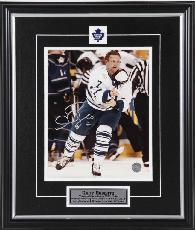 Gary Roberts Toronto Maple Leafs Autographed 8x10 Photo