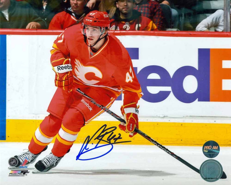 Sven Baertschi Calgary Flames Autographed 8x10 Photo
