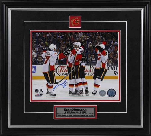 Sean Monahan Calgary Flames Autographed 8x10 Photo