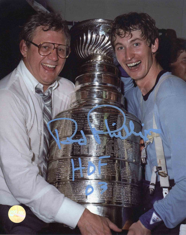 Rod Phillips Edmonton Oilers Autographed 8x10 Photo