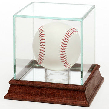 Glass Baseball 1 Ball Display Case