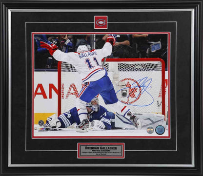 Brendan Gallagher Montreal Canadiens Autographed 11x14 Photo