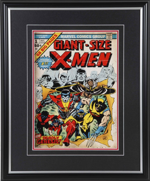 Giant-Size X-Men #1 Framed 11x14 Comic Book Cover