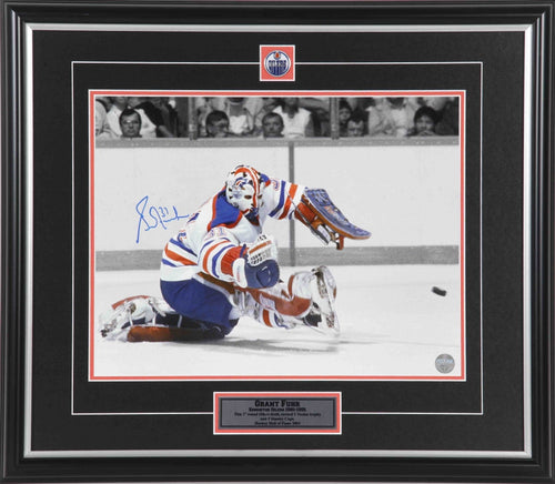 Grant Fuhr Edmonton Oilers Autographed 11x14 Photo