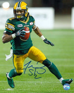 Fred Stamps Edmonton Eskimos Autographed 8x10 Photo