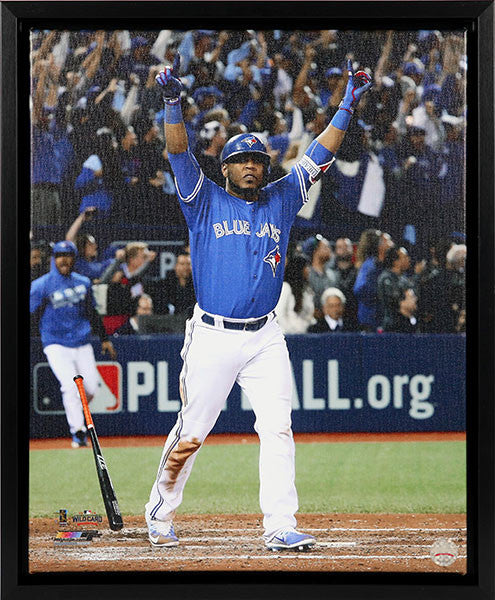 Edwin Encarnacion Blue Jays 16x20 Canvas Frame