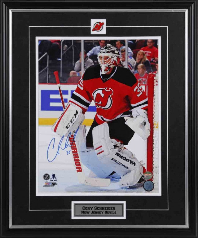 Cory Schneider New Jersey Devils Autographed 11x14 Photo