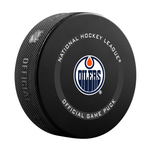 Edmonton Oilers Official 2021 Stanley Cup Playoffs NHL Game Puck