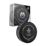 Edmonton Oilers Official 2021 Stanley Cup Playoffs NHL Game Puck