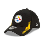 Pittsburgh Steelers New Era 39THIRTY 2021 NFL Sideline Cap