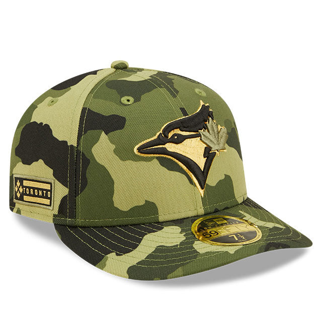 New Era Camo New York Mets 2022 Armed Forces Day On-Field Low Profile 59FIFTY