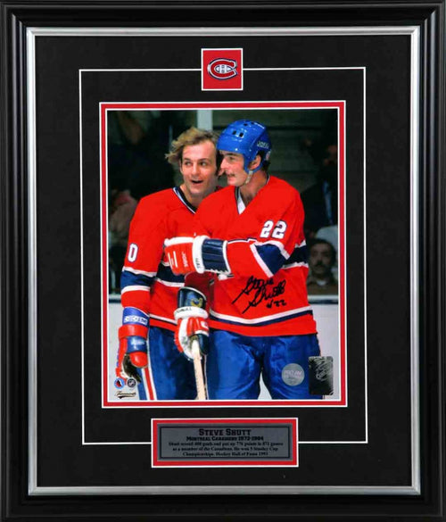 Steve Shutt Montreal Canadiens Autographed 8x10 Photo
