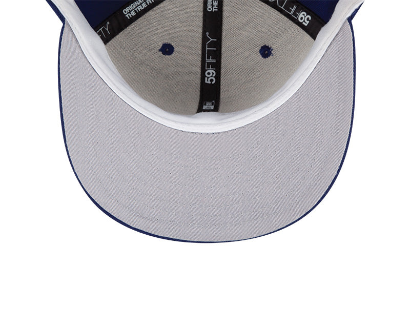 New Era Cleveland Cavaliers White State 59FIFTY Fitted Hat, White, POLYESTER, Rally House