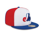 Montreal Expos Tri Color New Era 59Fifty Cap