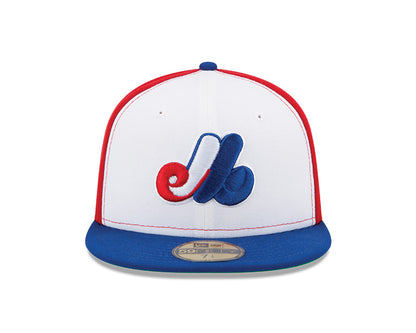 Montreal Expos Tri Color New Era 59Fifty Cap
