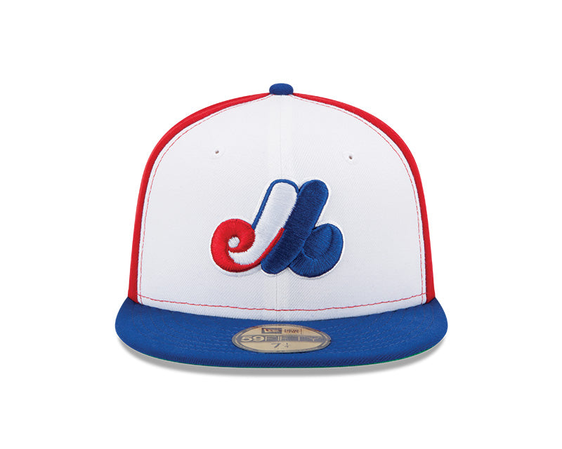 Montreal Expos Tri Color New Era 59Fifty Cap