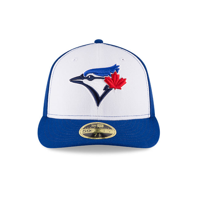 Toronto Blue Jays New Era Alternate On-Field Low Profile 59FIFTY - Fitted Hat White/Royal