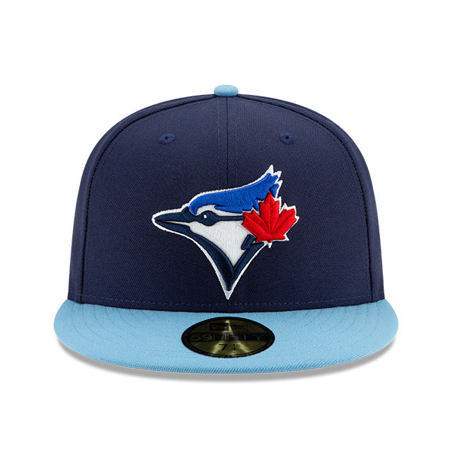 Toronto Blue Jays ON-FIELD Navy/Powder Blue New Era 59Fifty Cap