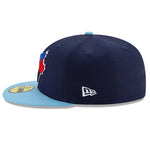 Toronto Blue Jays ON-FIELD Navy/Powder Blue New Era 59Fifty Cap