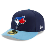 Toronto Blue Jays ON-FIELD Navy/Powder Blue New Era Low Profile 59Fifty Cap