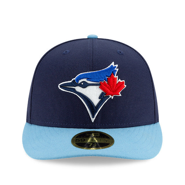 Toronto Blue Jays ON-FIELD Navy/Powder Blue New Era Low Profile 59Fifty Cap