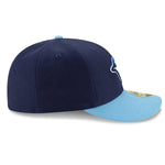 Toronto Blue Jays ON-FIELD Navy/Powder Blue New Era Low Profile 59Fifty Cap