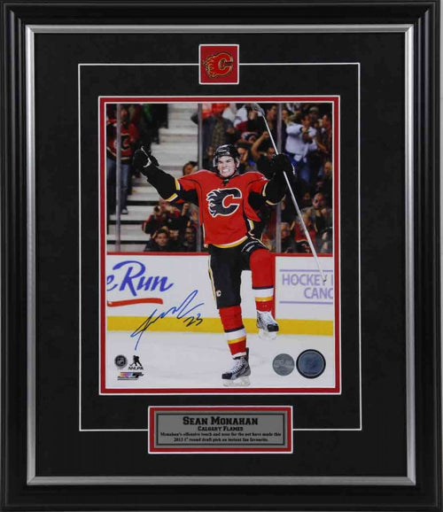 Jarome Iginla Calgary Flames Signed Jersey Hockey Collector Frame