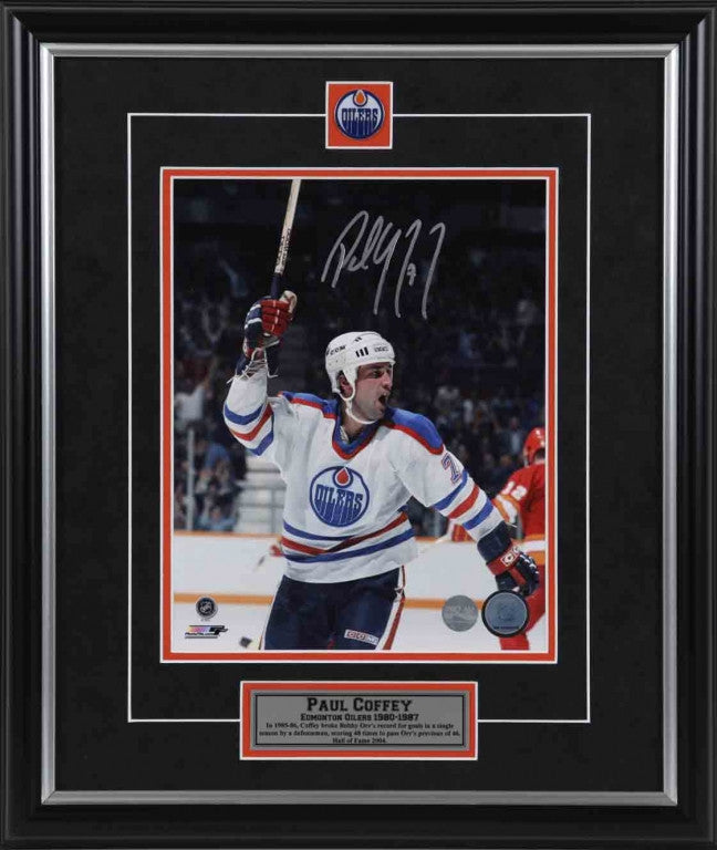 Paul Coffey Edmonton Oilers Autographed 11x14 Photo