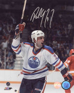 Paul Coffey Signed Edmonton Oilers Celebration 11x14 Photo