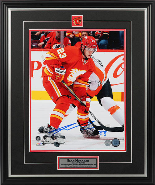 Sean Monahan Calgary Flames Autographed 11x14 Photo