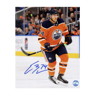 Ethan Bear Edmonton Oilers Autographed 8x10 Photo