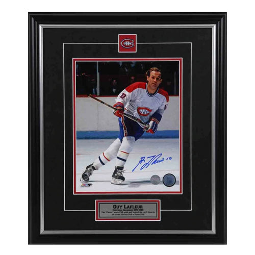 Guy Lafleur Montreal Canadiens Autographed 8x10 Photo