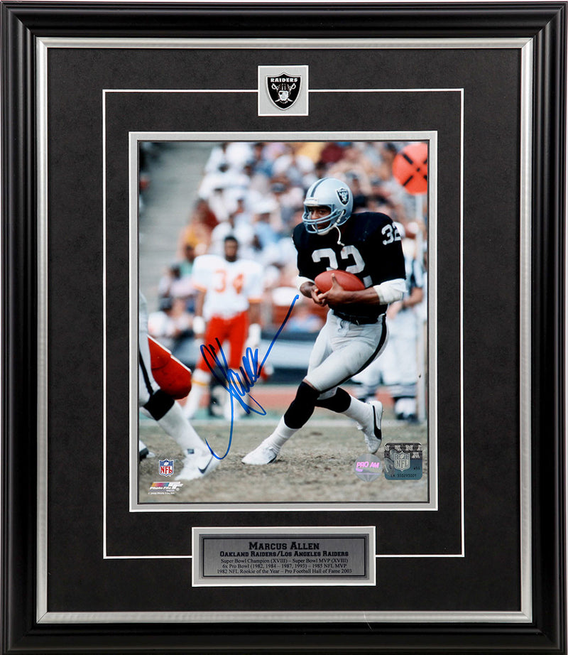 Marcus Allen Los Angeles Raiders Autographed 8x10 Photo