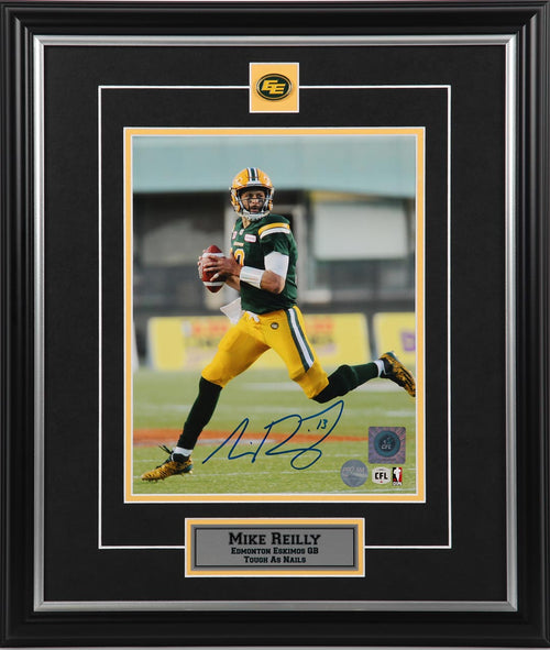 Mike Reilly Edmonton Eskimos Autographed 8x10 Photo