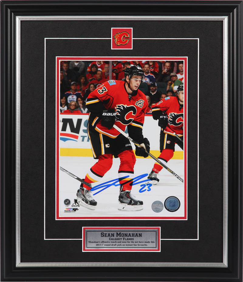 Sean Monahan Calgary Flames Autographed 8X10 Photo