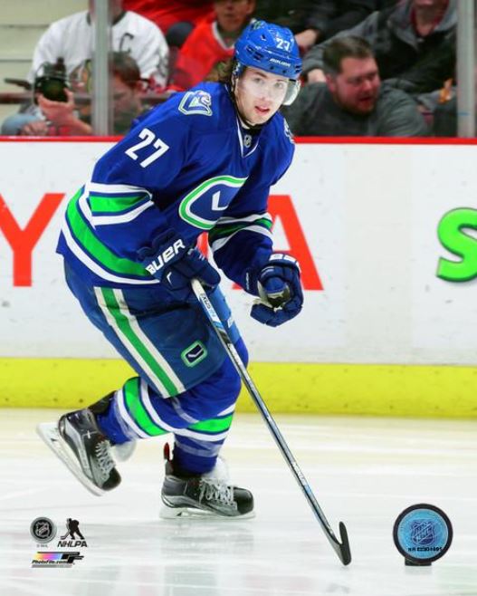 Ben Hutton Vancouver Canucks 8x10 Photo