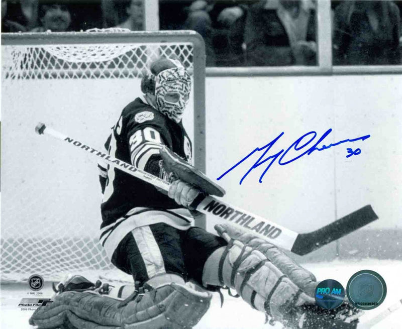 Gerry Cheevers Boston Bruins Autographed 8x10 Photo