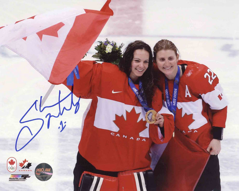 Shannon Szabados Team Canada Autographed 8x10 Photo