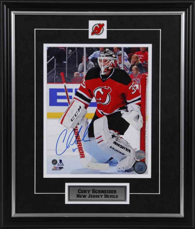 Cory Schneider New Jersey Devils Autographed 8x10 Photo