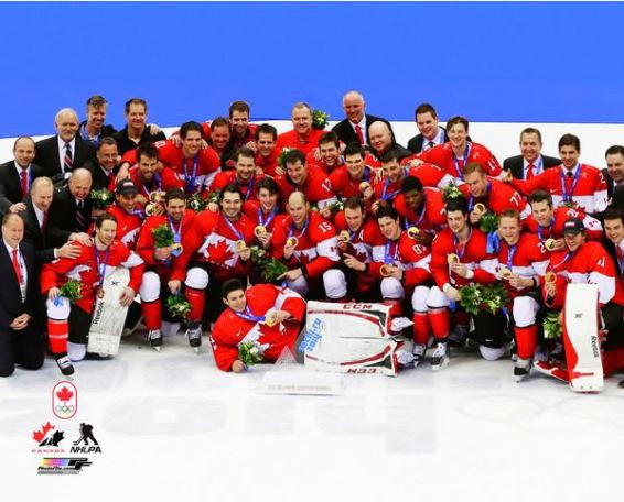 Team Canada 2014 Mens Hockey 8x10 Photograph