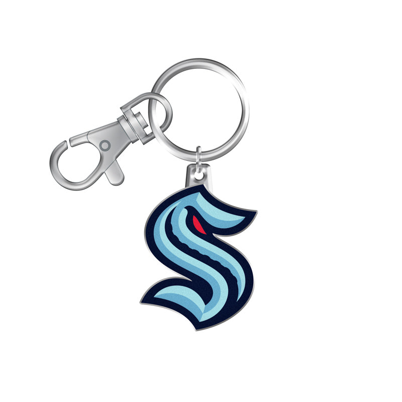 Seattle Kraken Logo Key Chain