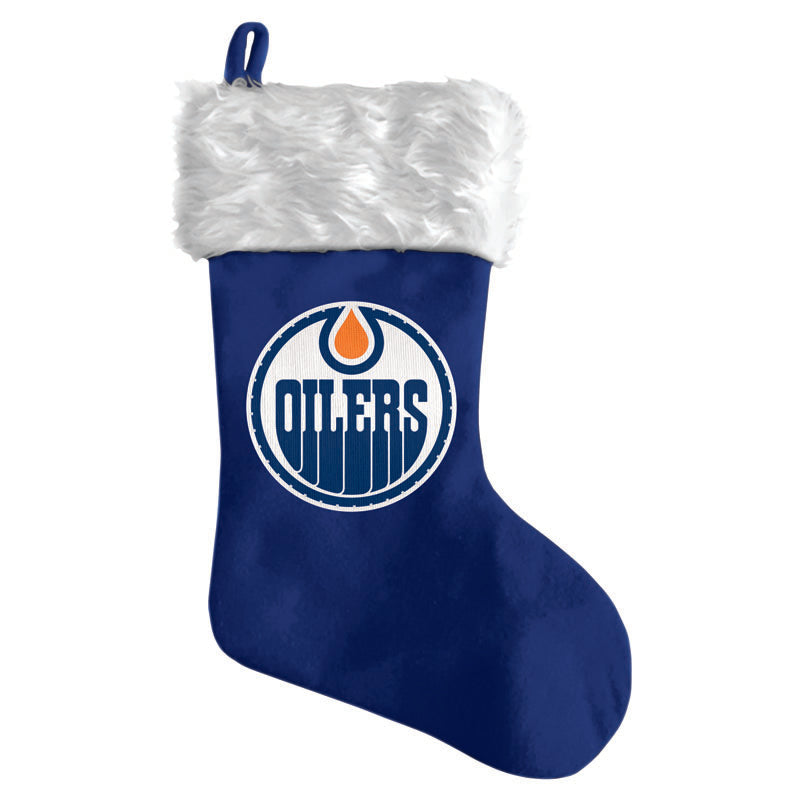 Edmonton Oilers Light Up Felt Stocking