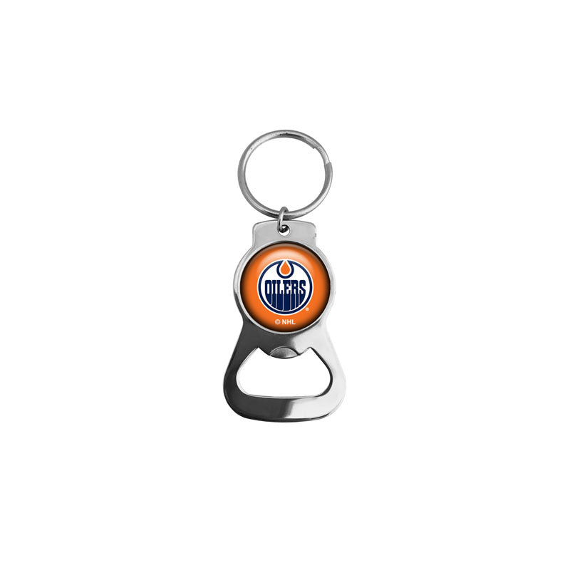 Edmonton Oilers Bottle Opener Keychain